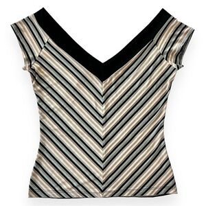 Vintage 90’s Wide Neck Top